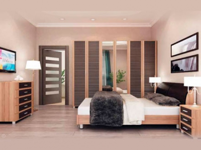 Модульная серия Камелия (Лером) спальня